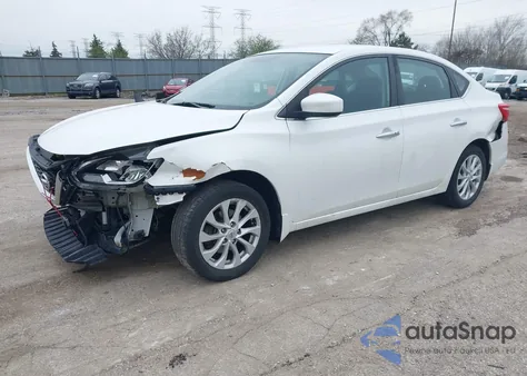 2018 Nissan Sentra Sv from USA, damaged, VIN 3N1AB7AP7JL661826